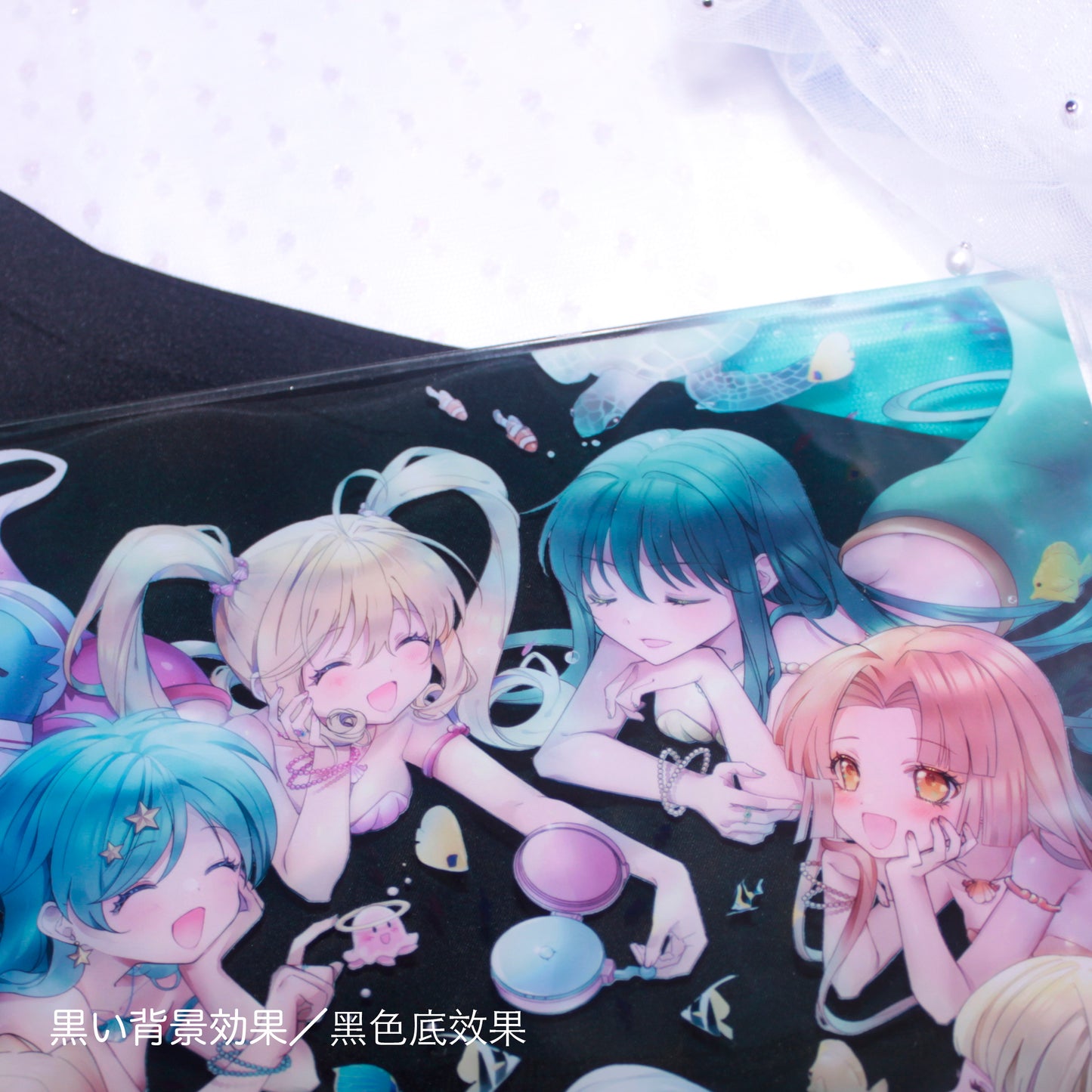 「二次預購」真珠美人魚-人魚唱歌壓克力複製畫 by +1（ ２０２３／ 1  1 月 3 0  號 開始出貨）